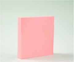 Sticky Notes 3x3 Inches,Light Pink Self-Stick Pads, Easy to Post for Home, Office, Notebook, 1 Pads