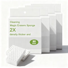 2X Density Magic Sponge Eraser, 20 Pack Multi-Purpose Cleaning Pads for Kitchen, Bathroom, Walls & Dishes, Melamine Sponges for Tough Stains & Grease