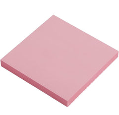 Sticky Notes 3x3 Inches,Light Pink Self-Stick Pads, Easy to Post for Home, Office, Notebook, 1 Pads