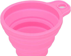 5xKitchen Funnel Small Flexible for Protein Powder - Pink, 5 Pcs