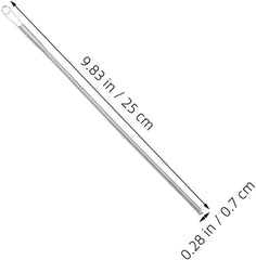 DIYEAH 2pcs Spring Threading Tool for DIY Rope Braiding Tools Metal Rope Threading Device for Elastic Thread Sewing