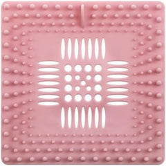 3pcs Sink, Sewer Filter Screen, Bathroom Floor Drain, Water Tank, Anti Clogging Hair Filter(Pink, 3 Pieces)