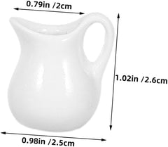 Luxshiny 3pcs Mini Ceramic Vase Magnets Magnetic Flower Vase for Fridge Mini Bud Magnets Resin Tiny Flowerpot Stickers Kitchen Decor