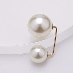Waist Pins For Pants Shrink Waist Circumferences Safety Pins Pearl Brooch Pins For Clothes Neck Button Scarf Clip