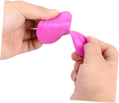 3pcs Insulated Scalding Clip Kitchen Utensils Holder Silicone Tongs Cooking Gadgets Barbecue Gloves Oven Gloves Silicone Protective Hand Clips Insulation Finger Set Random Colors