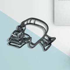 Novelty Skull Shape Claw Clip Hair Claw for Adult Kids Halloween Hair Clip Hair Grip Cosplay Costume Hair Styling Tool