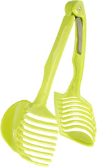 Jeanoko 1PCS Lightweight Tomato Cutting Holder,Handheld Slicing Holder with Reasonable Cutting Spacing for Tomatoes Potatoes Onions Lemons, Kitchen Gadget for Various Ingredients,Handheld Slicing Aid