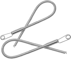 DIYEAH 2pcs Spring Threading Tool for DIY Rope Braiding Tools Metal Rope Threading Device for Elastic Thread Sewing