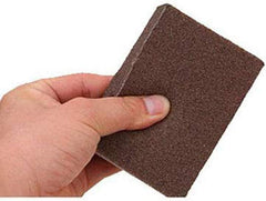 Caxmtu 3Pcs Magic Carborundum Brush Sanging Sponge for Pot Teapot Kettle Descaling Clean Large Area Flexible