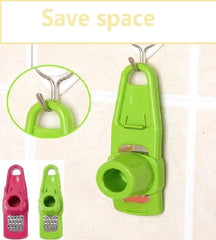 Green Hand Garlic Grinder-Small Hand Grinder for Garlic, 2024 New Hand Press Garlic Chopper, Hand Pepper Grinder, Garlic Press Hand Specialty Tools Kitchen and Dining, 1