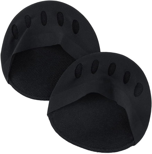 Ice Silk Forefoot Pads Invisible High 5 Fingers Half Toe Insoles