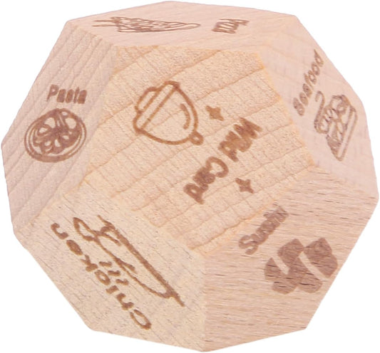 Food Decision Dice, Date Night Dice for Couples, Date Night Ideas Food Dice, Valentines Day Ideas for Boyfriend, Mens, Husband, Adults, Him and Her