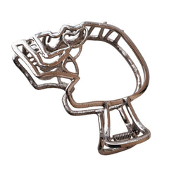 Novelty Skull Shape Claw Clip Hair Claw for Adult Kids Halloween Hair Clip Hair Grip Cosplay Costume Hair Styling Tool