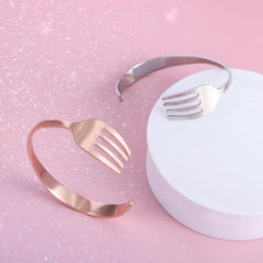 Bysonglezai Bracelet Men'S Bracelets Women Creative Fork Cuff Bracelet For Women Men Fashion Personality Party Three Colors