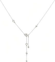 Irregular Heart Necklace for Women Y2k Pink Zircon Pearl Diamond Women's Fashion Pendant Hot Fashion Pink Jewelry for Women