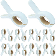 6 Pack Beach Towel Clips, Plastic Clothespins, Outdoor Drying Rack Clips for Drying Laundry on Clothesline and Hanging Rack & Home and Outdoor Use