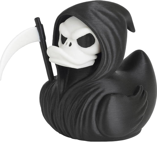 Grim Reaper Duck Figurine – Spooky Duck for 4x4 Ducking & Cruise Hiding – Halloween Gothic Dashboard Figurine – Horror Duck Collectible – 3D Printed in Canada
