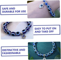 BESTYASH Beaded Evil Eye Bracelet for Men and Women Stylish Fashion Accessory Unique Design Wrist Jewelry for Casual Formal Occasions Eye-catching Minimalist Hand Chain
