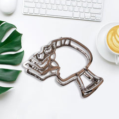 Novelty Skull Shape Claw Clip Hair Claw for Adult Kids Halloween Hair Clip Hair Grip Cosplay Costume Hair Styling Tool