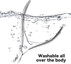 Stainless Steel Nail Cuticle Remover, Professional Cuticle Nipper with Scissors for Dead Skin and Nail Care Perfect for Fingernails and Toenails, Durable and Easy to Use, Ideal for Home or Salon