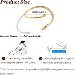 Choistily Arm Cuff Gold Layered Bracelet Adjustable Upper Arm Bangle Jewelry Gifts for Women Boho Halloween Costume Accessories