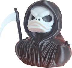 Grim Reaper Duck Figurine – Spooky Duck for 4x4 Ducking & Cruise Hiding – Halloween Gothic Dashboard Figurine – Horror Duck Collectible – 3D Printed in Canada