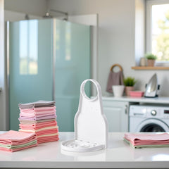 1 Pc white Detergent Dispenser Drip Tray For Fabric Softener Container Laundry Detergent Drip Catch Cup Holder Laundry Detergent Cup(15cm*8.8cm*8cm)