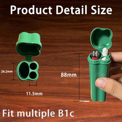 Cigarette Case for Regular and King Size - Small Cigarette Container Lighter Case - Smoking Accessories