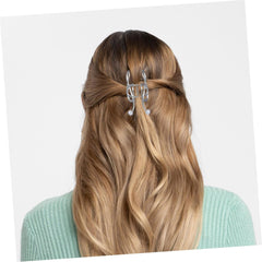 FIXOSHEE Large Pearl Music Note Claw Clip for Women Metal Hair Clamp with Strong Grip Elegant Large Hair Clip Stylish Decorative Headwear for Any Occasion