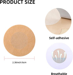 40 Pieces Nipple Covers Disposable Breast Pasties Self-adhesive Invisible Nipple Stickers Petals Breast Covers