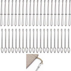 20Pcs Bodkin Drawstring Threader,Needle Elastic Threader,Sewing Tools,Bodkin Sewing Tool,Self-Locking Tweezer Clip Easy Insert into for Sweatpants,Hoodie,Swim Trunk,Elastic Sewing Accessories Diy Tool