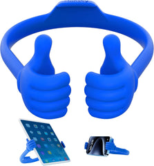 Honsky Cell Phone Stand Holder, Thumbs Up Lazy Phone Stand, Universal Adjustable Flexible, Cute Perfect Stocking Stuffers Gifts for Teen Girls, Compatible with Cell Phones & Tablets,Black