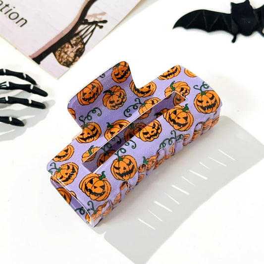 Halloween Hair Clips - Fun Black Bat Alloy Hair Claw Designs Cute Hair Accessories Strong Hold Jaw Clip Halloween Hair Claw Clips Decorations for Women Girls