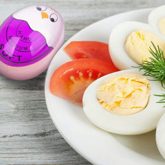 Lasubst Color Changing Egg Timer for Boiling Eggs, Purple