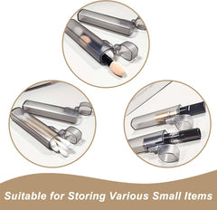 2PCS Transparent Toothpick Case for Cocktail Sticks, Portable Toothpick Holder with Lid, Compact Storage for Travel, Picnic, and Everyday Carry, Great for Organizing and Easy Access