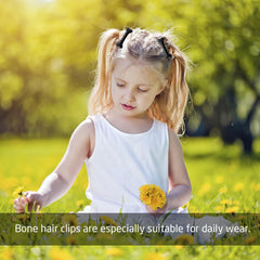 6 Pieces Bone Hair Clips, Dog Bone Hair Clips, Halloween Hair Clips, Children's Hair Clips, Plastic Hair Accessories, Cartoon Hair Accessories, Skull Hair Accessories