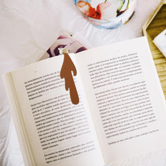 Spilled Coffee Bookmark, Cute Cool Marks for Reading, Funny Spill Coffee Cup Markers, Gift for Book and Coffee Lovers, Bookworm Women Men