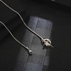 Y2k Moon Star Pendant Necklace for Men Women Stainless Steel Cool Necklaces Punk Star Necklaces Jewelry