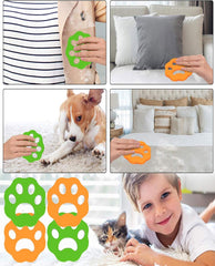 Pet Hair Remover for Laundry-Reusable Laundry for Pet Hair Washing Catcher, for Pet Hair, Lint & Waste Paper, for Dog Cat, with A Set of Gloves