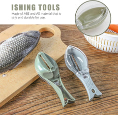Cabilock Manual Scraper Tool Fast Easy Planing Brush for Cleaning Fish Skin Home Fishing Tools