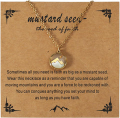 Mikovivi Faith Necklace for Women, Religious Christian Jewelry Gift for Mom Friends Grandma