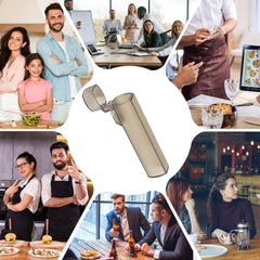 Toothpick Holder For Purse - Portable Transparent Tooth Picks Holder for On-the-Go Use | Lightweight Organizer Box with Lid, Durable Container, Convenient Dispenser for Outdoor, Kitchen,