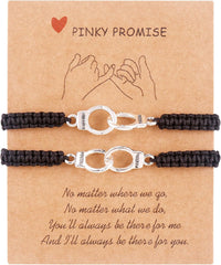 Best Friend Bracelets Couples Bracelets for 2 Matching Yin Yang His and Her Lover Bracelet Jewelry for Bff Friendship Relationship Boyfriend Girlfriend Valentines Gift