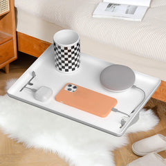 Bedside Table College Dorm Room Essentials Clip On Nightstand Floating Bed Side Table for Bunk Bed Top Bunk