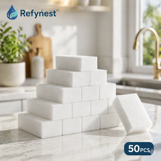 Extra Strong Magic Eraser Sponge for Kitchen & Bathroom