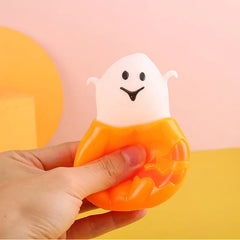 Best-Selling Halloween Ghost Pumpkin Cups Playful and Stress-Relieving Toy for Girls Aged 5-7 Creative Venting Plastic Toy
