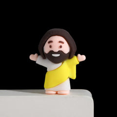 Jesus Catholic Religious Statue Set Plastic Crafts for Home Decoration for Christmas Easter Holiday