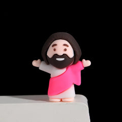 Jesus Catholic Religious Statue Set Plastic Crafts for Home Decoration for Christmas Easter Holiday