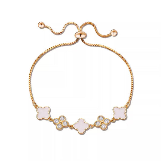 Clover Bracelet Bracelets women trendy plated four