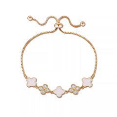 Clover Bracelet Bracelets women trendy plated four